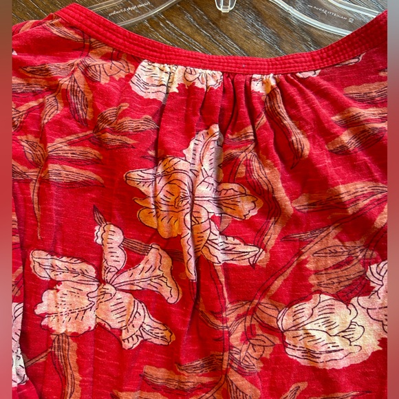 Lucky Brand Long Sleeve Boho Fall Top Size Small - Picture 4 of 4